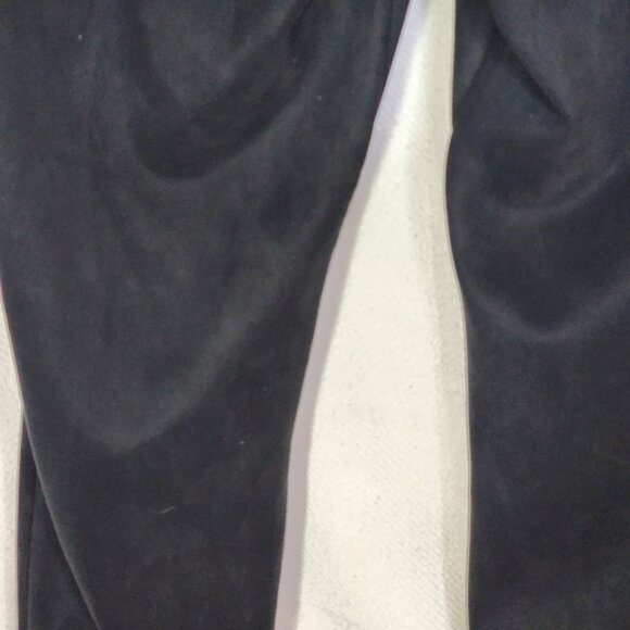 Simply Vera Vera Wang Black Poly Span Velvet Soft Stretch Dress Legging Size XL - Picture 14 of 16